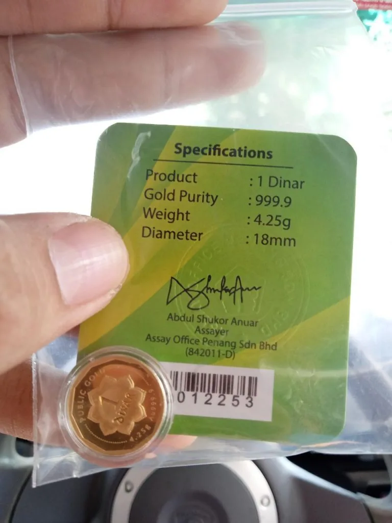1 Dinar Emas