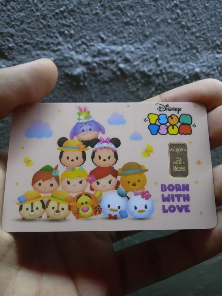 Emas Dalam Kad Limited Edition