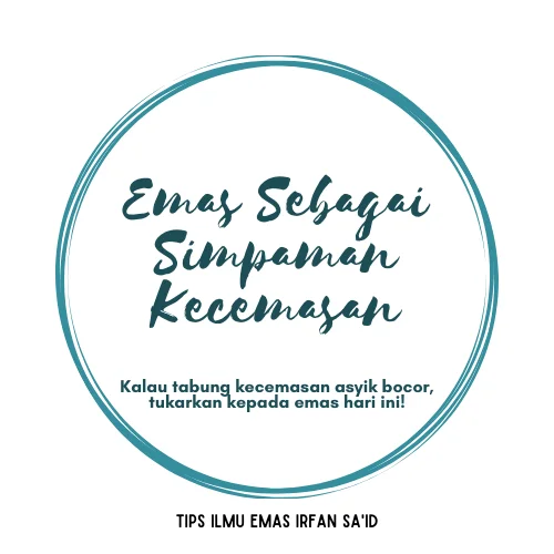 Emas sebagai simpanan kecemasan