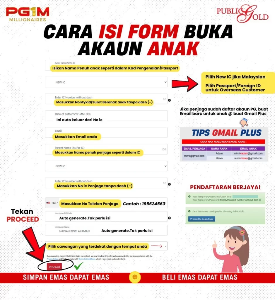 Akaun Emas Anak Public Gold