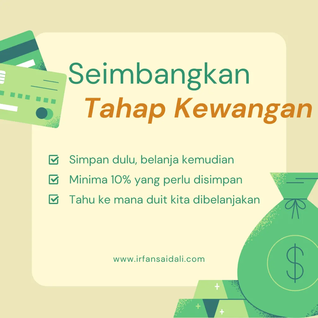 Seimbangkan tahap kewangan peribadi