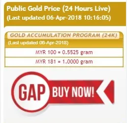 Emas tak pernah murah. Harga Emas Tahun 2018