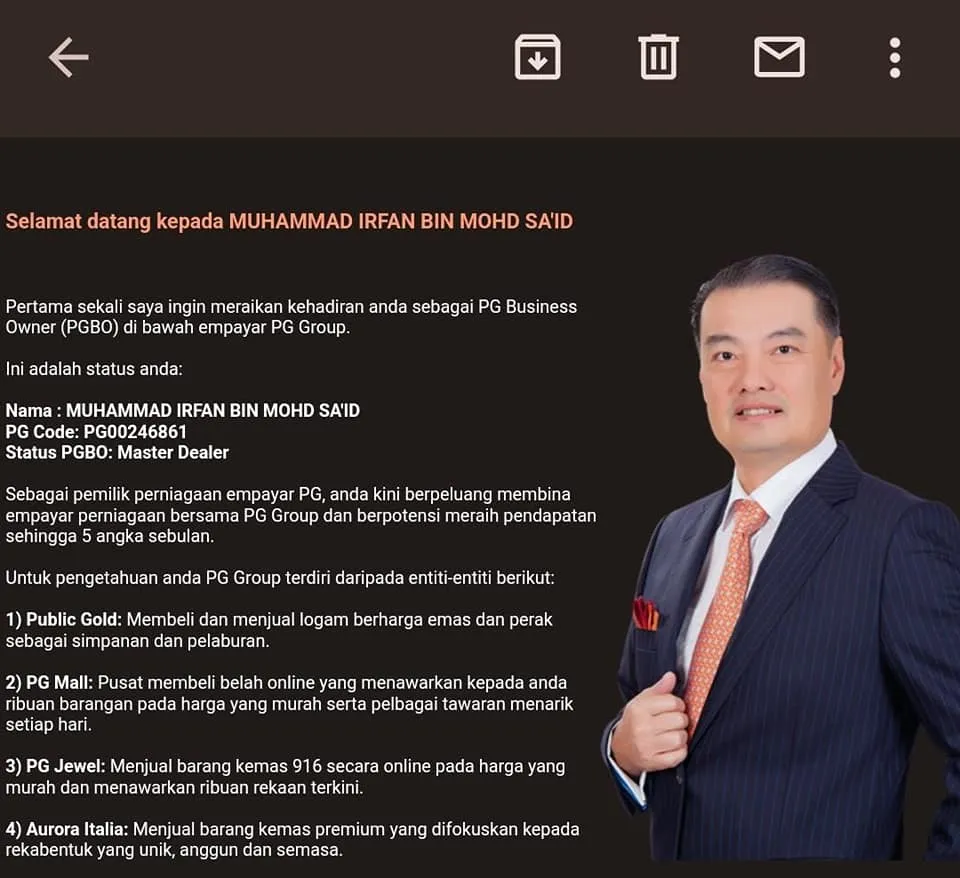 Master Dealer Public Gold