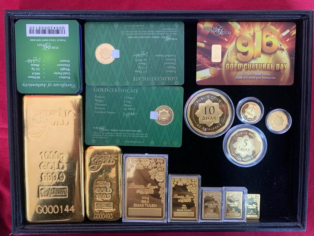 Goldbar dan Dinar Public Gold