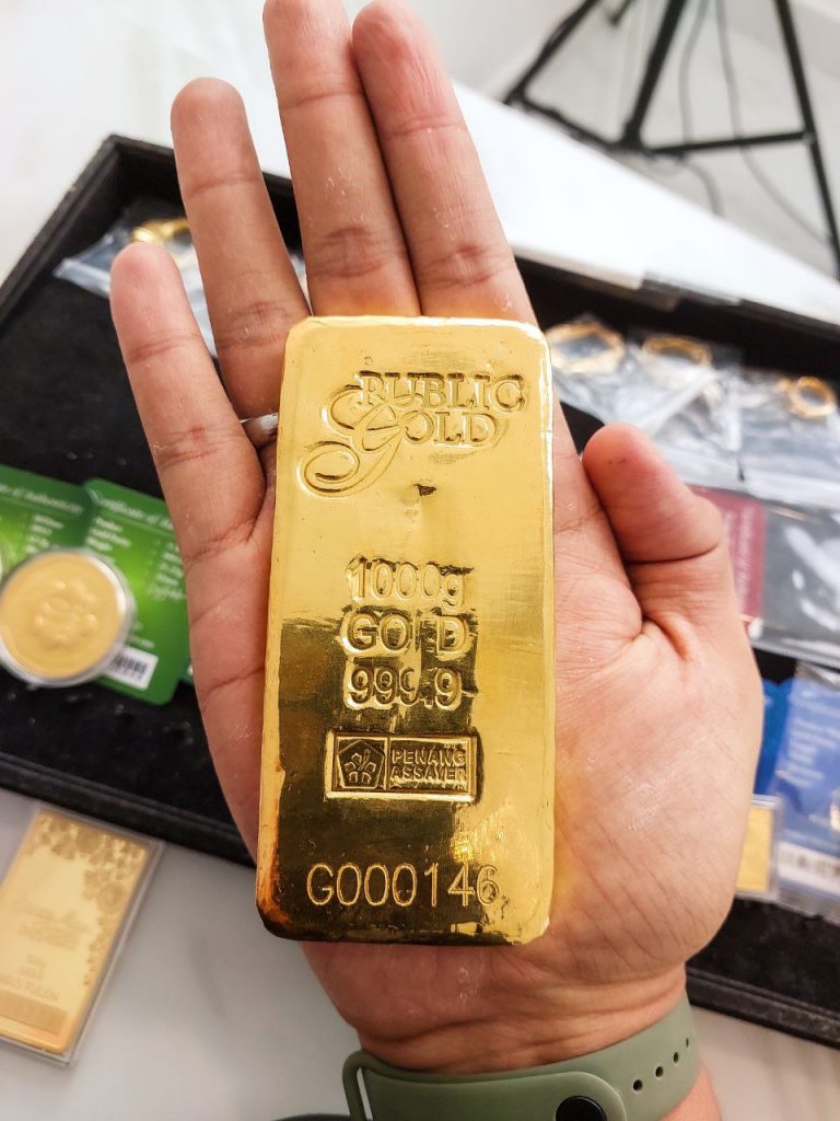 1 kilo emas Public Gold