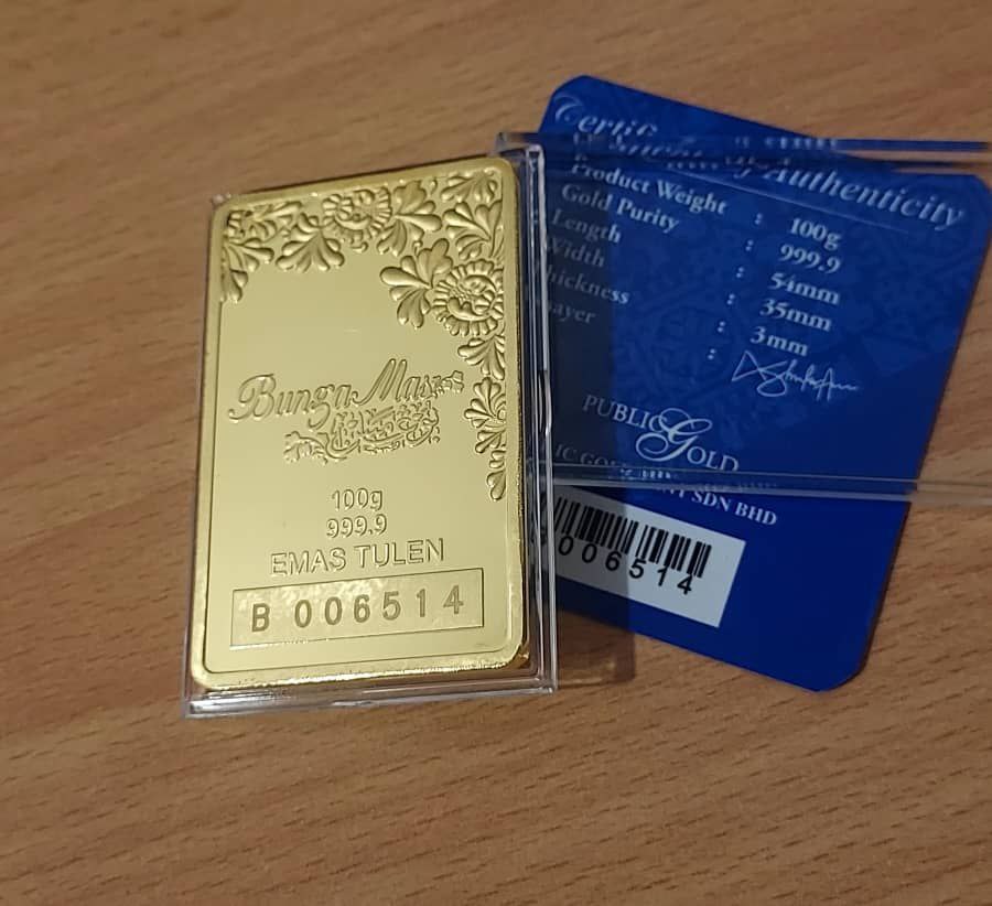 100 gram emas untuk tunaikan haji