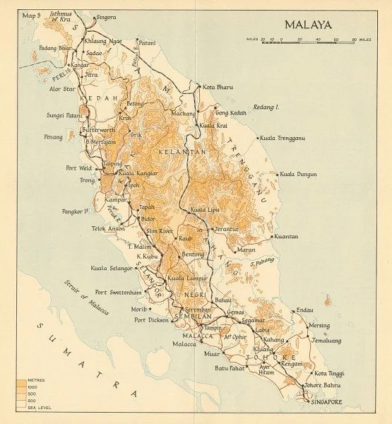 Sejarah emas di Tanah Melayu