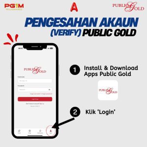 Login akaun Public Gold