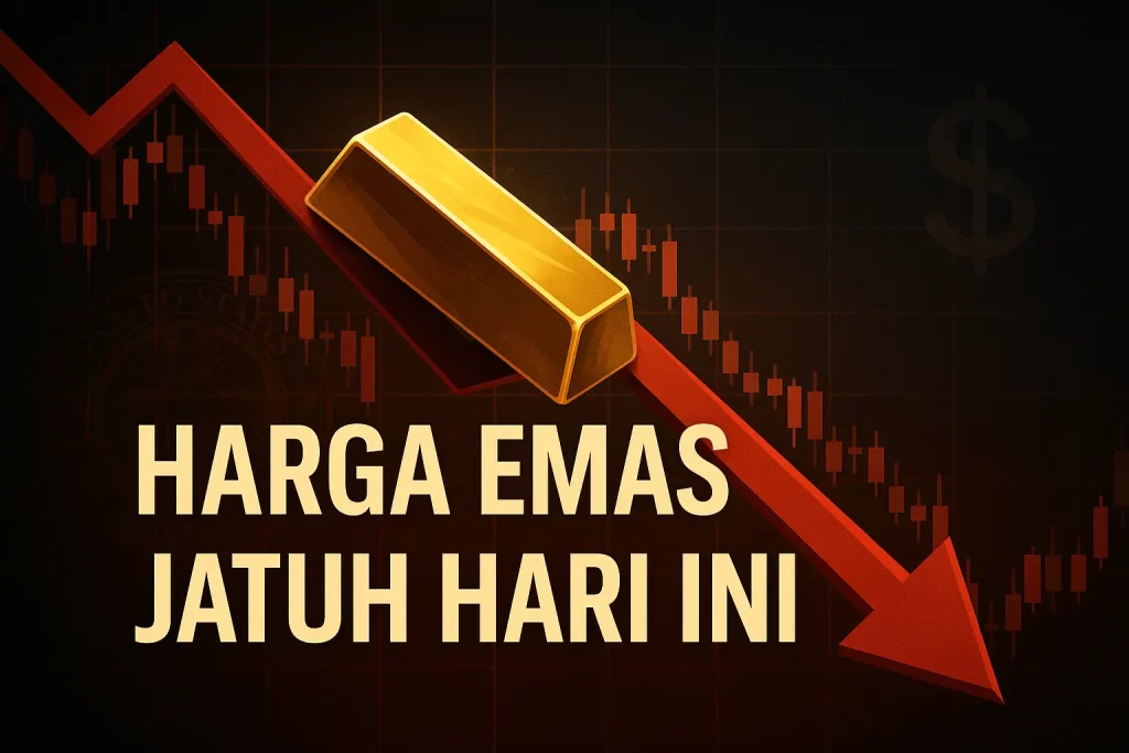 Harga Emas Jatuh Hari Ini