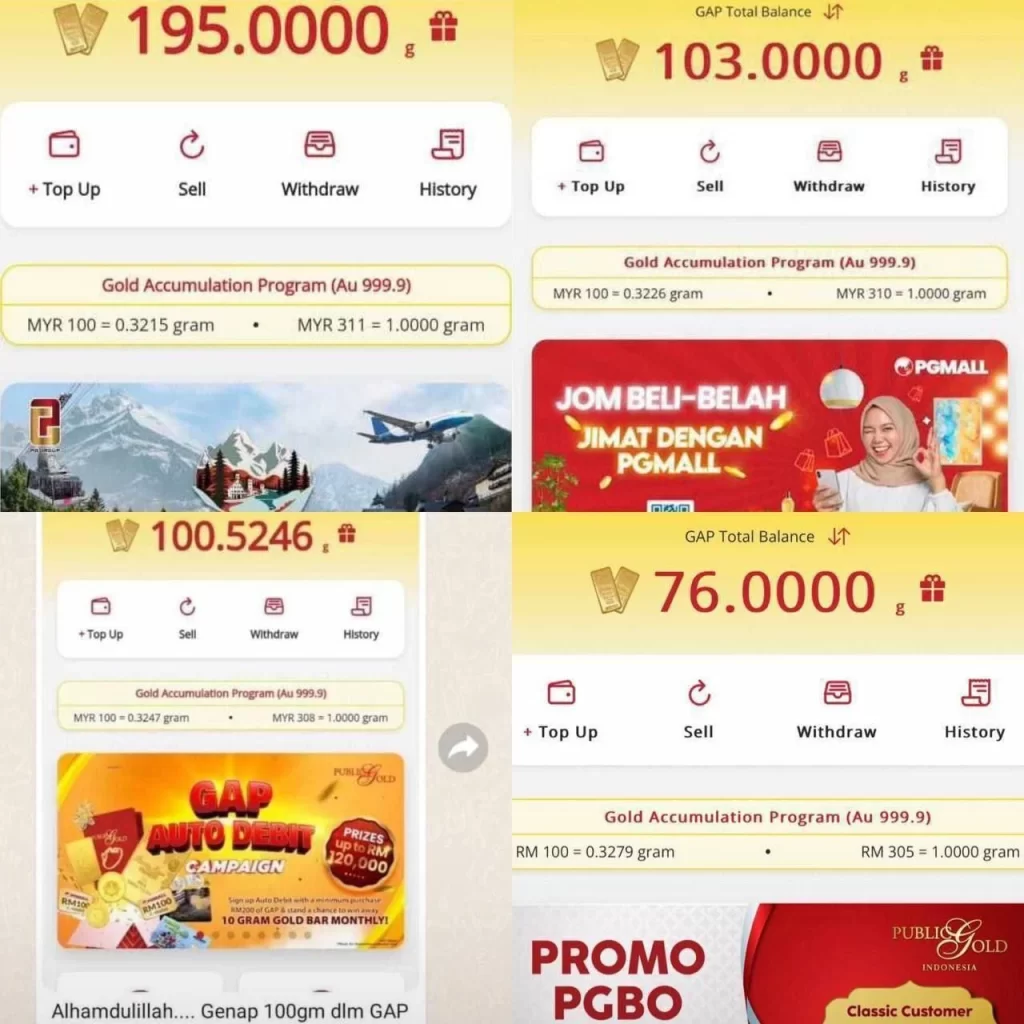 Konsisten untuk menambah gram sehingga capai target