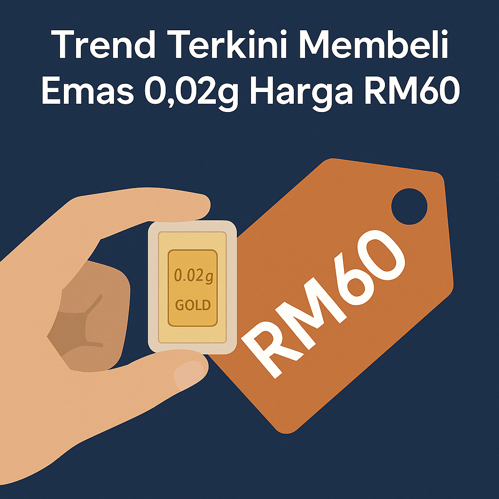 0.02g emas dijual dengan harga RM60