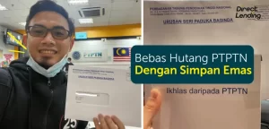 Bebas hutang PTPTN dengan simpanan emas