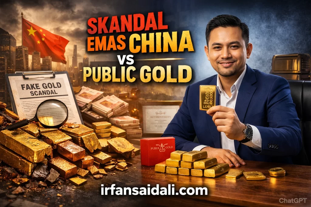 Skandal emas di China