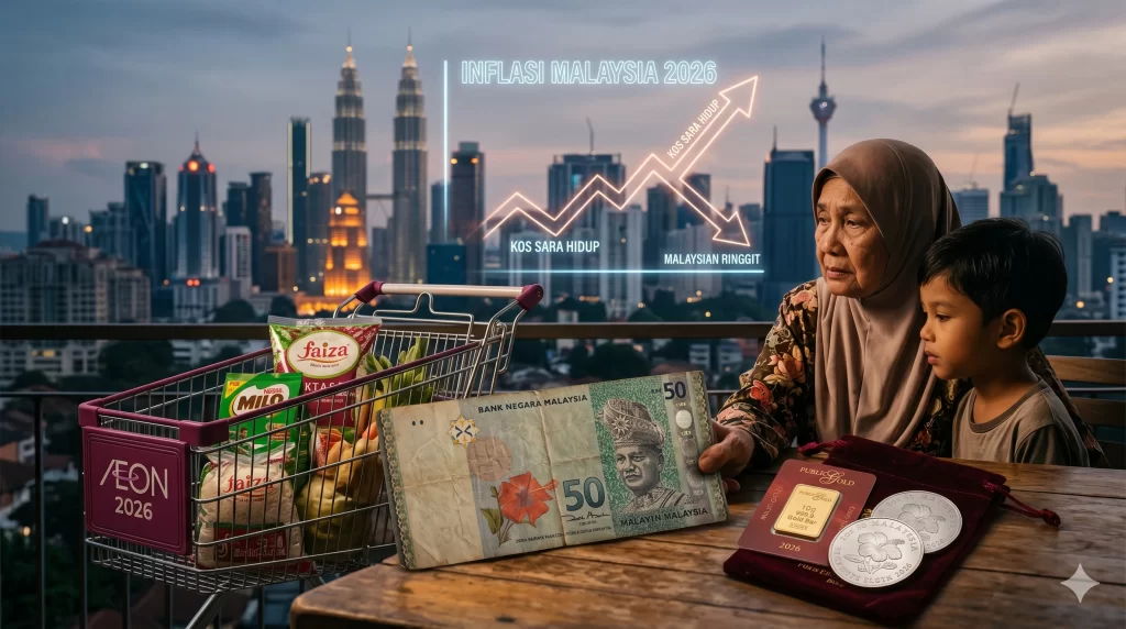 Inflasi Malaysia dan audit kewangan peribadi menggunakan simpanan emas